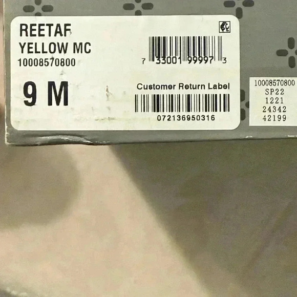 Sun + Stone Reeta Yellow Platform shoes adjustable ankle straps NIB Size 9M - Picture 9 of 10